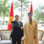 Sheikh Mansour bin Zayed meets with Kyrgyz Prime Minister to bolster ties