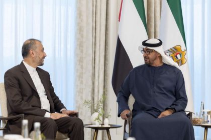 UAE president hosts Iranian foreign minister in significant diplomatic meet